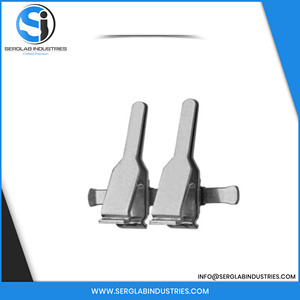 Microvascular Double <b>Clamps</b> Approximator <b>Frame</b> Length 8mm Arteries Stainless Steel Manual CE Certified - Product Image 6