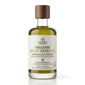 Aceite de Semillas de Cáñamo Natural en Línea, Aceite de Cáñamo Prensado en Frío de Grado Alimenticio Premium, Rico en Ácidos Grasos Esenciales, Suministro al por Mayor, Exportación - Product Image 3