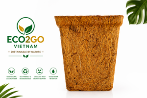 Pot suspendu classique en fibre de coco tendance 2026, pot de pépinière biodégradable, pot de semis écologique, vente en gros - Product Image 3