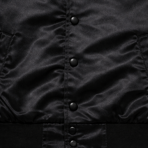 Chaqueta de Satén Premium |   Chaqueta Satinada Estilo Universitario con Logotipo Personalizado Unisex |   Precios de Fábrica de Fabricante Mayorista OEM - Product Image 4