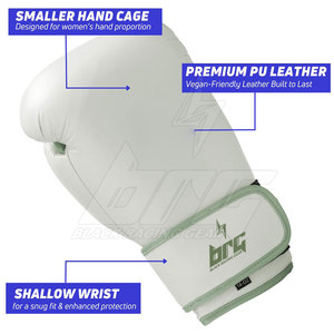 Gants de boxe en cuir confortables de haute qualité, service OEM, derniers modèles de gants de boxe en vente - Product Image 3