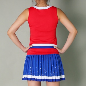 ออกแบบชุดยูนิฟอร์มเชียร์ลีดเดอร์ของทีมของคุณเอง ผ้าเนื้อนุ่ม โพลีเอสเตอร์ 100% ชุดฝึกซ้อมทีม - Product Image 3