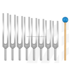 WORLD PRECISION SURGICAL WPS-TF8-CH Ensemble de 8 diapasons en aluminium pour chakra, certifié CE, pour la thérapie sonore - Product Image 5