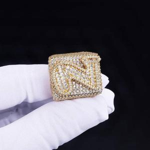 Designer 925 Sterling Silver Moissanite <b>Ring</b> Luxury Engagement <b>Promise</b> Fine Jewelry <b>for</b> Women <b>Men</b> - Product Image 4