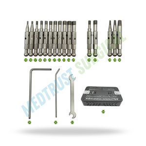 Broken <b>Screw</b> Removal Instrument <b>Set</b> Intramedullary Nail Extraction Surgical Kit - Product Image 6