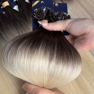 Extensiones de cabello de queratina vietnamita en colores personalizados, 100% cabello humano virgen, longitudes de 10 pulgadas a 34 pulgadas. - Product Image 3