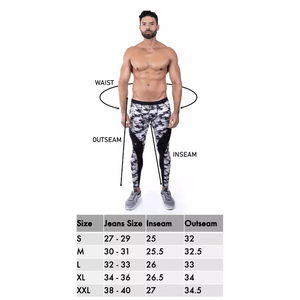 Men Slim Fit Elastic Waist Men Compression Leggings Solid Color <b>Athletic</b> Compression Pants Available At Wholesale Rate - Product Image 6