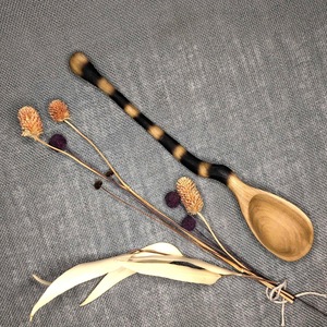 Cuchara de Té de Madera Sostenible Hecha a Mano, Cuchara para Café, Té y Azúcar, Utensilio de Cocina Ecológico - Product Image 6