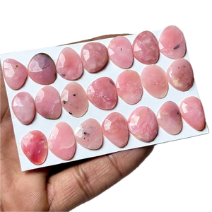 Opale rose naturelle, pierre taillée de forme et de taille irrégulières, pierre précieuse pour la fabrication de bijoux, pour silversmiths et métallurgistes. - Product Image 3