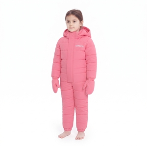 Combinaison de ski pour enfants, garçons et filles, une pièce, chaude, respirante, en polyester, pour l'hiver, vêtements de sport pour activités de plein air - Product Image 6