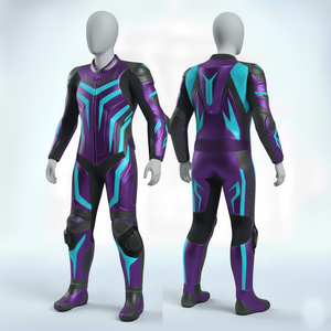 Trajes de Carreras 2026 Impermeables, Resistentes al Fuego y Transpirables para Entrenamiento de Motociclismo, Chaquetas de Motocicleta de Cuero Genuino para Niños - Product Image 6