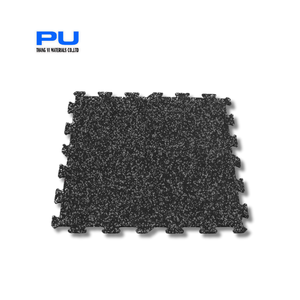 20mm High Density SBR & EPDM Interlocking Rubber Tiles with Shock Absorption and Waterproof for Modern Outdoor Gym Flooring - Product Image 4