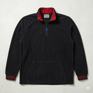 Nouvelle conception 2025 – Veste polaire respirante à manches longues pour homme, col montant, haute qualité, personnalisable, pour l'hiver et les activités de plein air - Product Image 5