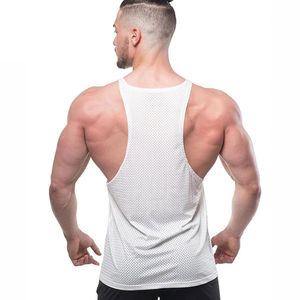 Débardeurs personnalisés pour hommes, respirants, anti-transpiration, coupe ajustée, polyester et coton, toutes saisons, fitness - Product Image 6