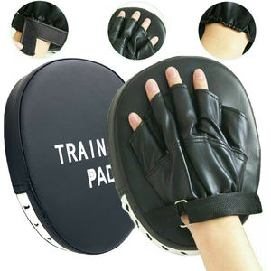Guantes de Entrenamiento Focus Mitt para Artes Marciales, Venta al por Mayor, MMA, Taekwondo, Kick Boxing, Karate, Logotipo Personalizado OEM, Cuero PU Profesional - Product Image 2