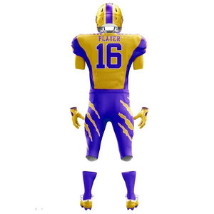 Uniforme de Fútbol Americano con Impresión por Sublimación al Mejor Precio, Ropa Deportiva de Venta Caliente, Uniforme de Fútbol Americano - Product Image 6