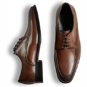 Nouvelle conception, vente chaude, chaussures d'affaires en cuir véritable de haute qualité pour hommes, grande taille, à bout carré, collection automne - Product Image 1