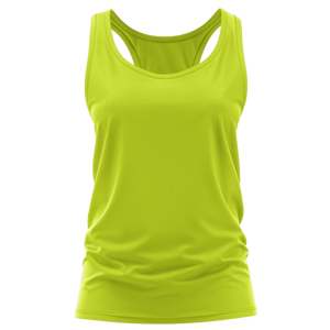 Camiseta Deportiva Transpirable de Punto con Espalda Cruzada y Logotipo Frontal, de Secado Rápido, para Gimnasio, para Mujer - Product Image 3