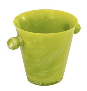 Resin Modern Luxury Double Wall Ice Bucket Large Designer Beverage Cooling Tub <b>Wine</b> for Beer Ice Storage <b>Container</b> Home - Product Image 1