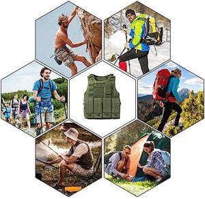 OEM Tactical Vest for <b>Men</b> Outdoor Gear Adjustable Chest Rig with Removable <b>Pouch</b> Vest Tactical Vest for Hunting and Survival - Product Image 6