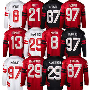 Jersey de Hockey sobre Hielo para Hombre, Sublimado, Antibacterial, con Etiqueta Privada, Nombre del Equipo Personalizado, Servicio OEM, Fabricante de Ropa Deportiva - Product Image 6