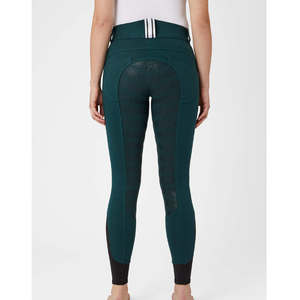 Legging d'équitation pour femme, taille mi-haute, uni, avec impression numérique sur toute la surface, respirant, séchage rapide, léger, en polyester - Product Image 2