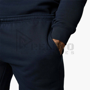 ชุดวอร์มแบบมีฮู้ดสำหรับฤดูหนาว ยูนิเซ็กซ์ ผ้าฝ้าย 100% สวมใส่สบาย เหมาะสำหรับออกกำลังกาย ใส่ลำลองในชีวิตประจำวัน คุณภาพพรีเมียม 300 - Product Image 4