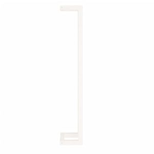 Toallero de Pared de Madera de Pino Sólido Blanco, Colección de Toalleros Elegantes y con Estilo - Product Image 6