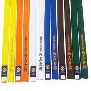 Ceinture de karaté kyukushinkai Arts martiaux - Product Image 1
