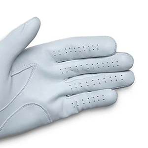 Gant de golf en cuir véritable blanc, main droite, respirant, à enfiler, unisexe, pour le sport - Product Image 2