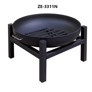 Modern Outdoor Stainless Steel <b>Fire</b> Bowl BBQ Handmade for Elegant Garden Warmth Rustic Luxury Patio <b>Table</b> Decoration - Product Image 3