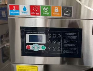 <span class=keywords><strong>Vente</strong></span> directe d'usine, lave-linge et sèche-linge électriques commerciaux en libre-service, 20 kg, à pièces, en acier inoxydable, empilables - Product Image 4
