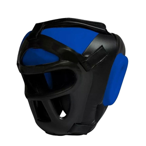 Protector de Cabeza de Boxeo de Cuero de Primera Calidad, Ajustable y Ligero, Equipo de Protección para Entrenamiento de MMA, Proveedor Mundial - Product Image 4