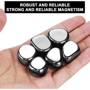 Paquete de 28 imanes negros fuertes para nevera, imanes pequeños y resistentes para pizarra blanca, para oficina, aula, paquete de 28 imanes pequeños - Product Image 3