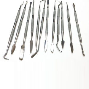 Herramienta de Alta Calidad para Tallar Cera, Kit Profesional de Instrumentos Quirúrgicos Dentales de Acero Inoxidable, Herramientas Manuales para Tallar Cera - Product Image 5