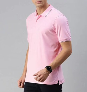 เสื้อโปโลออกแบบเองสำหรับผู้ชาย ผ้าฝ้าย ทรงเข้ารูป ระบายอากาศ แห้งเร็ว แขนสั้น เสื้อยืดขายส่ง เสื้อโปโลผู้ชายไซส์ใหญ่ - Product Image 5