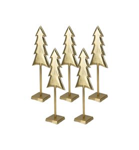 ROSHAN HANDICRAFTS <b>Christmas</b> Tree Metal Handicraft Sculpture Handmade Modern Design Eco-Friendly Customized Shape Wedding - Product Image 1