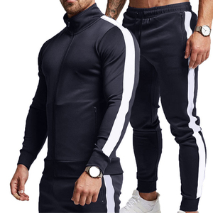 Men Two Piece Tracksuit <b>Set</b> Hooded Sweatshirt and Sweatpants Casual Wear - Product Image 6