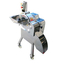 Dezoton Commerciële Kleine Automatische Fruit- en Granulaat Snijmachine Nieuwe Staat Groente Wortel Aardappel Komkommer Ui Snijmachine