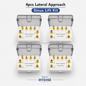 Kit de Elevación de Seno Maxilar de 4 Piezas para Implantes Dentales, Instrumentos Quirúrgicos de Acero Inoxidable, Abordaje Lateral, OEM - Product Image 1
