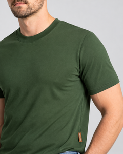 Comfortable Regular Fit Lightweight Woven <b>Wool</b> Men's T-<b>Shirts</b> Blank Letter Anti-Wrinkle Breathable Silk Screen Printed Short - Product Image 6