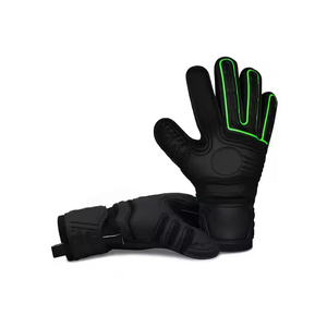 Football Goalkeeper Gloves Full Finger Non-Slip Breathable Adjustable Wrist Strap Hook Loop Closure Silicone Printed Unisex PU - Product Image 2