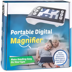 Portable Digital Magnifier 3.5 Inch LCD 5X-10X Magnification 3 Color Modes Snapshot Reading Aid for Seniors Low Vision Device - Product Image 4