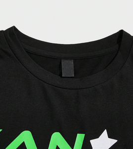 T-shirt tendance pour homme, imprimé DTF personnalisé, coupe oversize de haute qualité, 100 % coton biologique molletonné 280g, ultra doux et écologique - Product Image 3