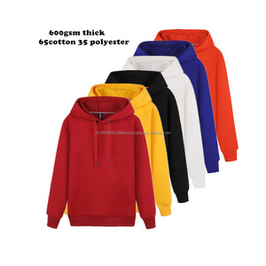 เสื้อฮู้ดดี้ครอบครัว ทรงโอเวอร์ไซส์ ผ้าฝ้ายหนา คุณภาพสูง 600 แกรม เสื้อฮู้ดดี้หนาคุณภาพสูง - Product Image 1