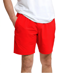 Shorts Bermuda pour homme, couleur unie, séchage rapide, taille élastique, avec poches, style décontracté, bleu clair - Product Image 4