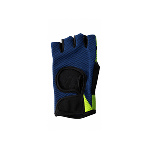 Gants de fitness unisexes mi-doigts bleu-vert respirants antidérapants pour musculation et entraînement en salle de sport avec support de poignet - Product Image 3