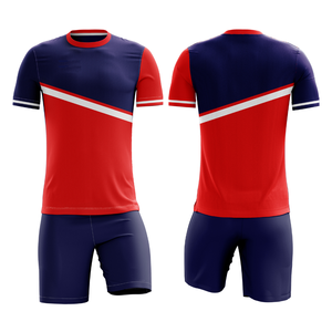Nouvelles tenues de football personnalisées par sublimation pour équipes, design professionnel, 100% polyester respirant, séchage rapide, t-shirts à col en V - Product Image 6