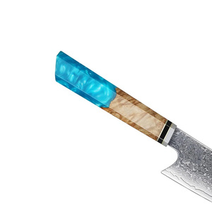 Couteau de cuisine japonais VG10, couteau de chef professionnel en acier inoxydable, couteau de cuisine de style japonais, outil de découpe et de hachage - Product Image 4