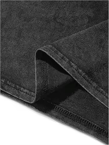 T-shirt Homme Grande Taille 100% Coton Respirant, Conception Vierge, Motif Logo, Lavable, Fabrication Professionnelle, Style Décontracté - Product Image 5